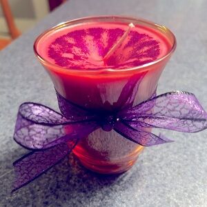 Lavender pomegranate candle